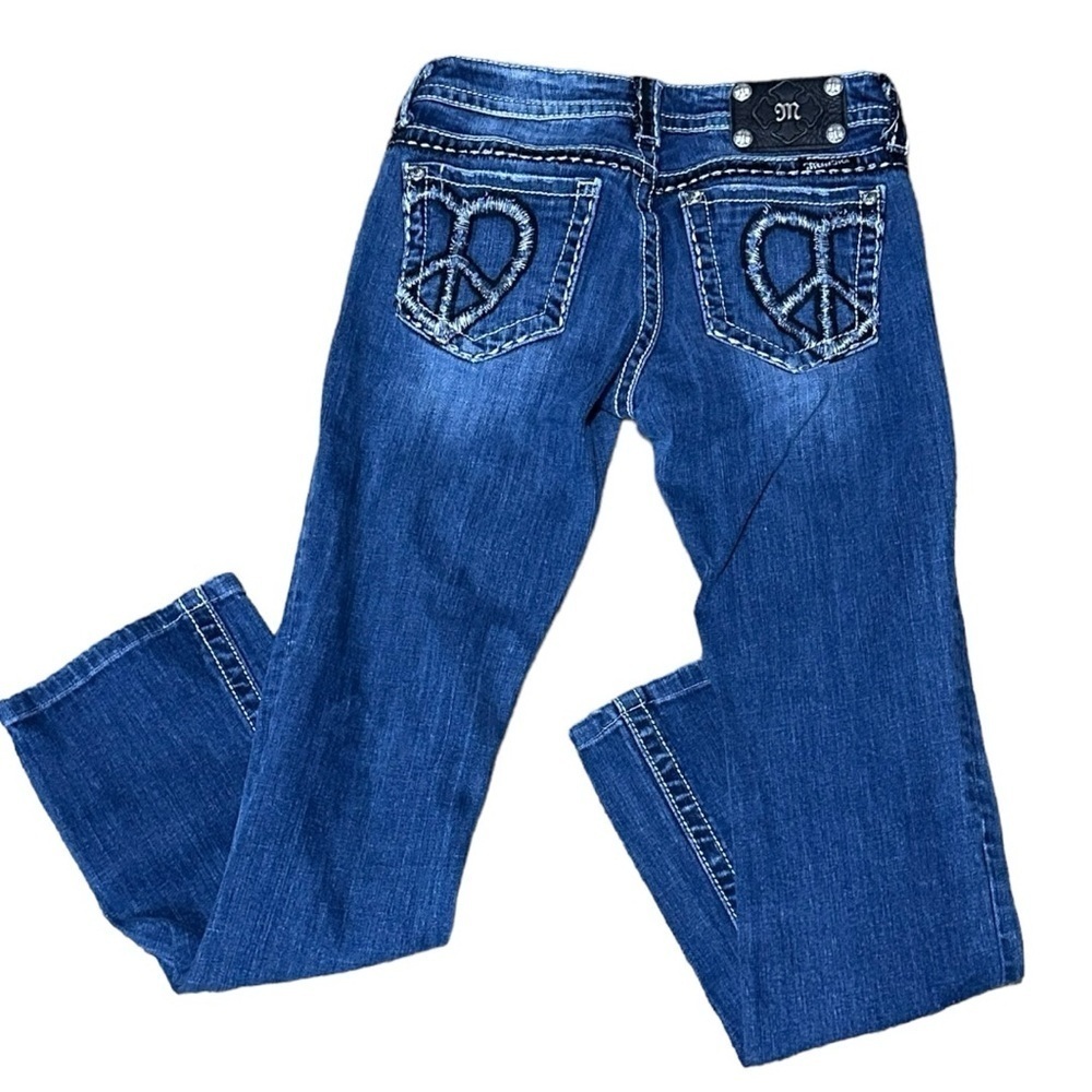 Miss Me Boot Denim Blue Jeans Size 27